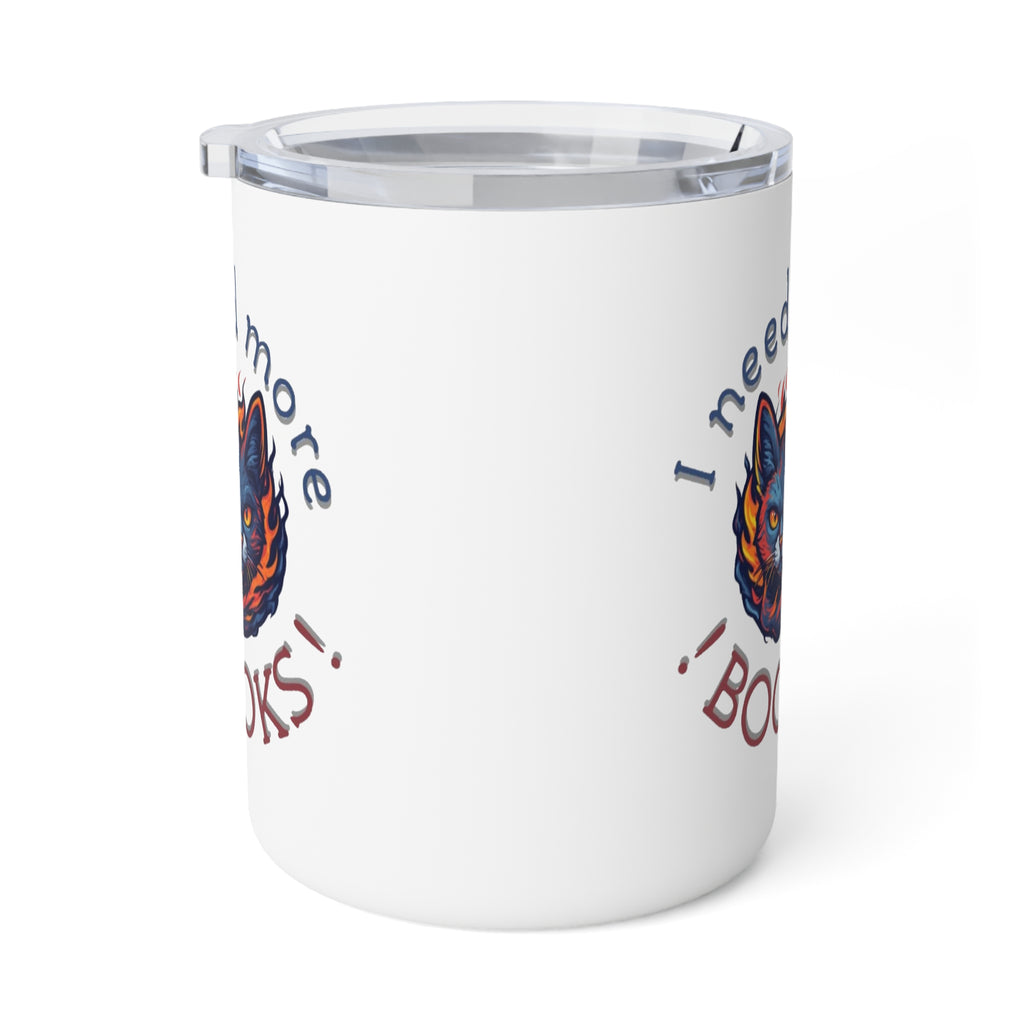 "I Need More Books" 10oz Mug – Reader & Coffee Lover Gift