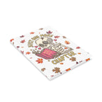 "Just One More Chapter" Puffy Cover Notebook – Fall & Halloween