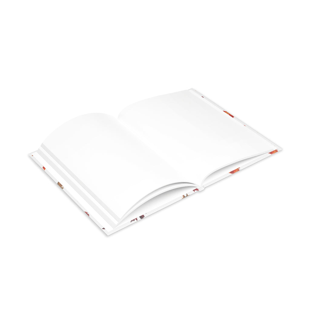 "Just One More Chapter" Puffy Cover Notebook – Fall & Halloween