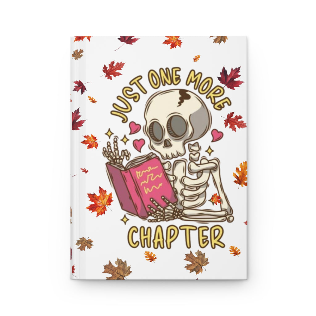 "Just One More Chapter" Notebook – Autumn Hardcover Journal