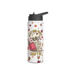 "Just One More Chapter" Stainless Steel Water Bottle – Standard Lid