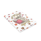 "Just One More Chapter" Puffy Cover Notebook – Fall & Halloween