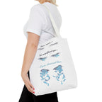 Bohemian Tote Bag with Inspirational Quote, Stylish Market Bag, Gift for Her, Eye-Catching Beach Bag, Motivational Art Tote