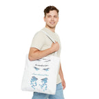 Bohemian Tote Bag with Inspirational Quote, Stylish Market Bag, Gift for Her, Eye-Catching Beach Bag, Motivational Art Tote