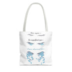 Bohemian Tote Bag with Inspirational Quote, Stylish Market Bag, Gift for Her, Eye-Catching Beach Bag, Motivational Art Tote