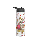 "Just One More Chapter" Stainless Steel Water Bottle – Standard Lid