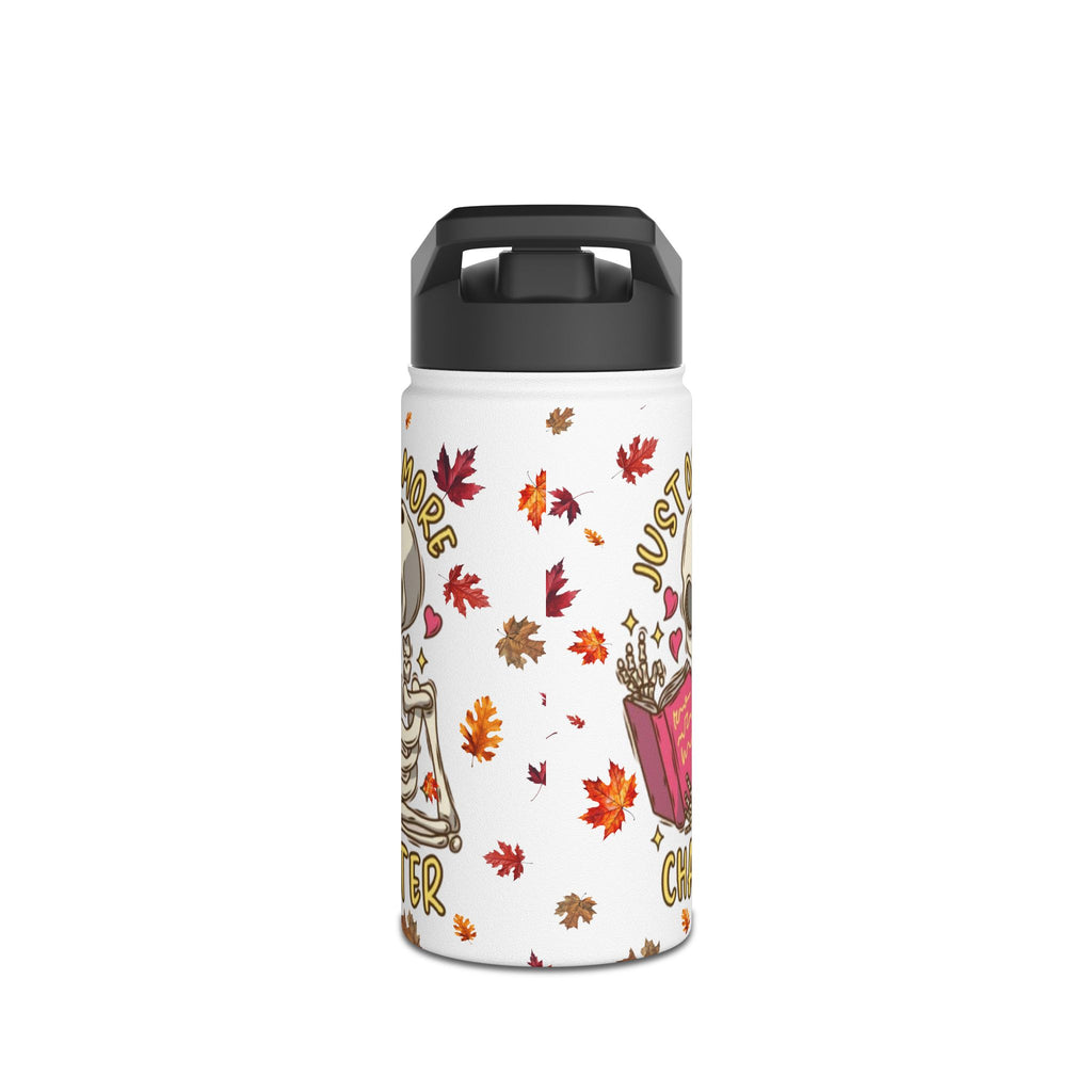 "Just One More Chapter" Stainless Steel Water Bottle – Standard Lid