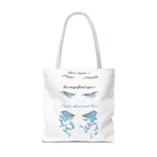 Bohemian Tote Bag with Inspirational Quote, Stylish Market Bag, Gift for Her, Eye-Catching Beach Bag, Motivational Art Tote