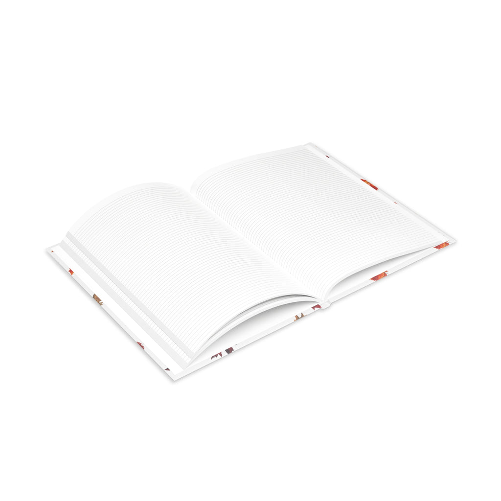 "Just One More Chapter" Puffy Cover Notebook – Fall & Halloween