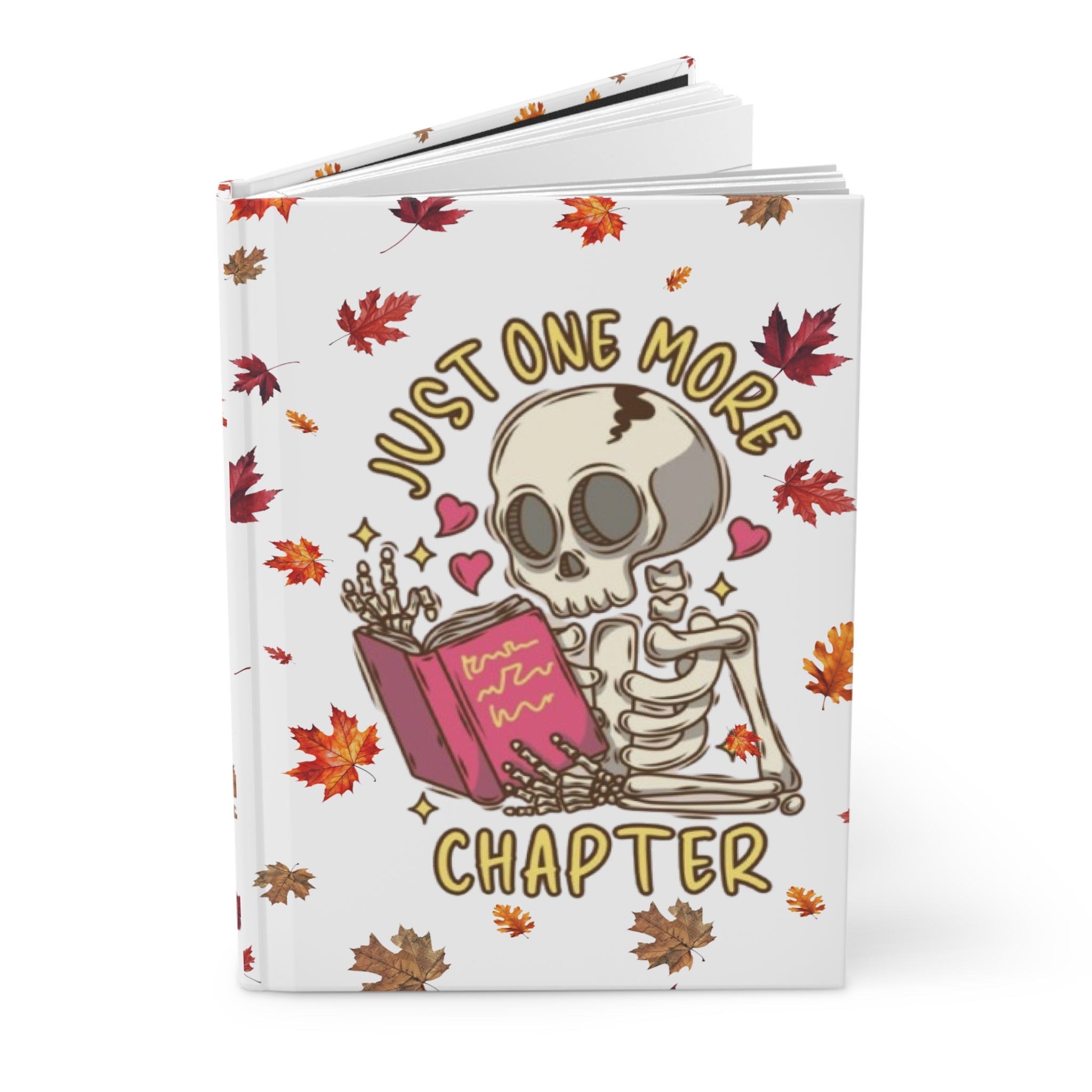 "Just One More Chapter" Notebook – Autumn Hardcover Journal