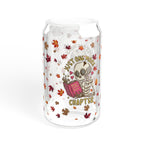 "Just One More Chapter" Sipper Glass – 16oz Autumn Drinkware