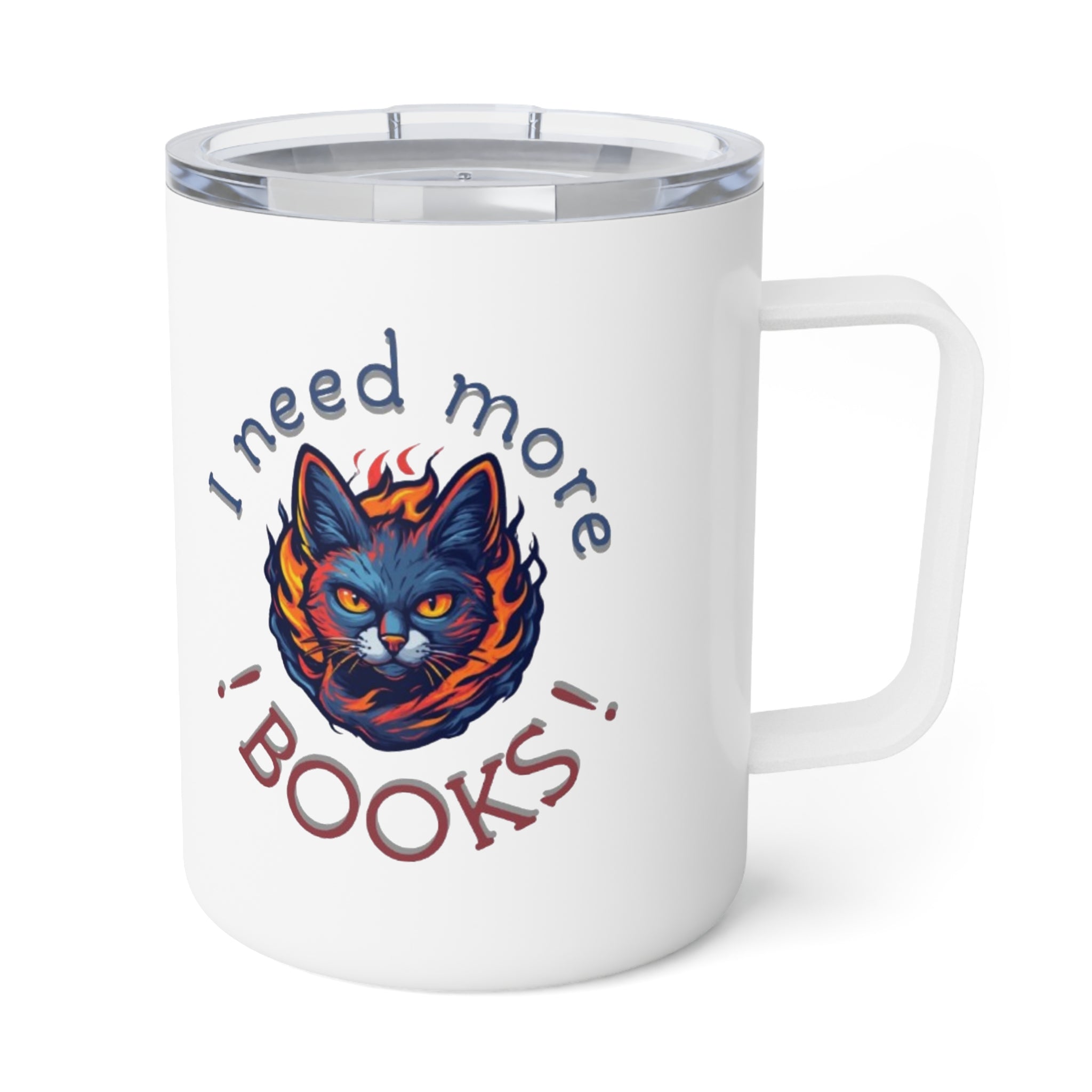 "I Need More Books" 10oz Mug – Reader & Coffee Lover Gift