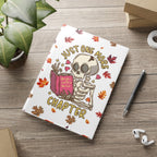 "Just One More Chapter" Puffy Cover Notebook – Fall & Halloween