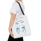 Bohemian Tote Bag with Inspirational Quote, Stylish Market Bag, Gift for Her, Eye-Catching Beach Bag, Motivational Art Tote